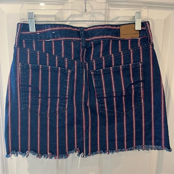 American Eagle Super Stretch Hi-Rise Mini Size 8 - Picture 5 of 6